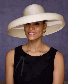 Fancy Hats Classy, Lamp Hal, French Hats, Flowy Fashion, American Hats, Cogic Fashion, Kentucky Derby Fashion, Stylish Womens Hats, Special Occasion Hats