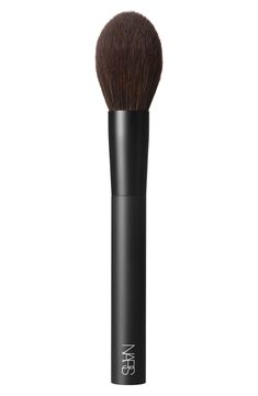 What it is: A synthetic-bristle brush with a large, dense head for the smooth, even application of bronzer.What it does: This brush is perfect for creating a sculpted bronzed look or an allover glow. NARS' brushes are designed for ultimate artistry. With high precision, high quality and high performance, they're expertly shaped from durable synthetic fibers and customized for use with all of François Nars's signature techniques.How to use: To cleanse your brush, dispense a small amount of gentle Nars Bronzer, Nars Radiant, Bronzer Brush, Your Touch, Nars Makeup, Creamy Concealer, Bristle Brush, Makeup Items, Flawless Makeup