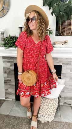 Summer floral boho dress (under $20) from amazon with a sun hat, platform sandals, and round rattan bag. Everything fits TTS. 


// Summer outfits 2024, mom outfit ideas, summer outfit amazon, Amazon outfit ideas, casual outfit ideas, spring outfit inspo, casual fashion, amazon summer fashion, amazon casual outfit, cute casual outfit, outfit inspo, outfits amazon, outfit ideas, amazon shoes, Amazon bag, purse, size 4-6, casual summer outfits, casual outfit ideas everyday, summer fashion under $50 #ltkfindsunder100 

Follow my shop @InTrueTonyaFashion on the @shop.LTK app to shop this post and get my exclusive app-only content!

#liketkit #LTKSaleAlert #LTKStyleTip #LTKFindsUnder50
@shop.ltk
https://liketk.it/4Hrmk Petite Outfits Casual, Womens Summer Dresses, Boho Summer Dress