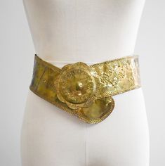 Futch Fashion, Big Belt, Dream Wishlist, Brass Belt, Funky Jewelry, Vintage Belts, Buy Buy, Metal Work, Suspender Belt