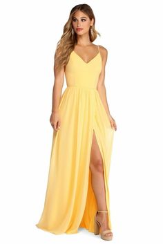 Eve Fashion, Dresses Windsor, Yellow Bridesmaid, Dresses Holiday, Yellow Bridesmaid Dresses, Yellow Dresses, Polly Dress, Windsor Dresses, Grad Dresses