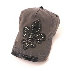 Thanks for looking at our item! Please message us with any questions or if we've made an error and we'll be happy to help. Vintage Distressed Hat With Short Brim, Adjustable Faded Distressed Hat, Gray Distressed Baseball Cap, Distressed Gray Baseball Cap, One Size, Distressed Gray Baseball Cap One Size, Gray Distressed Hat, One Size Fits Most, Distressed Gray Cap, Gray Distressed Cap, Gray Distressed Baseball Cap With Curved Brim