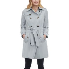 This women's London Fog trench coat is the perfect addition to your outerwear wardrobe.Finding the perfect fit and size for women's clothing requires basic measurements of your chest, waist, hips and inseam. Use this guide to learn more about sizing and everything Kohl's has to offer in women's fashion. FEATURES Button front Lightweight design Removable hood Coordinating belt Fully lined Long sleeves 2-pocketFIT & SIZING 36-in. length from shoulder to hem Designed to hit above the kneesFABRIC & Chic Raincoat For Workwear, Elegant Raincoat For Workwear In Fall, Elegant Long Raincoat For Fall, Elegant Long Fall Raincoat, Elegant Winter Workwear Raincoat, Elegant Solid Raincoat For Work, Elegant Solid Color Raincoat For Work, Elegant Raincoat For Workwear, Elegant Fall Raincoat