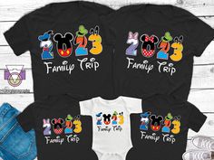 Disney Family Vacay Shirts, Disney Paris Family Shirts, Large Family Disney Shirts, Matching Shirts For Family, Disney World Tshirts Families, Matching Disney Tshirts, Extended Family Disney Shirts, Disney World Matching Shirts Family, First Time Disney Trip Shirts