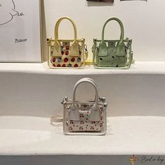 Bird in Bag - Day transparent bag new jelly female bag fashion casual single shoulder crossbody bag Transparent Bag, Street Trends, Coach Swagger, Coach Swagger Bag, Bird In Bag, Lady Dior Bag, Bag Fashion, Lady Dior, Dior Bag