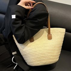 Shipping: Worldwide Express Shipping AvailableDelivery time: 🚚7-15Days Fast ShippingReturns: Fast refund,💯100% Money Back Guarantee.SPECIFICATIONStote bag: large capacity tote bagstraw bag: fashion straw bagshoulder bag: summer beach shoulder baghandbag: handmade handbagStyle: BohemianShape: Casual TotePlace Of Origin: GUANG DONG ProvincePlace Of Origin: GUANG DONG ProvincePattern Type: KnittingOrigin: Mainland ChinaOccasion: VersatileMain Material: StrawLining Material: PolyesterInterior: No Handbags Luxury, Straw Handbags, Bag Summer, Tote Purse, Luxury Designer, Summer Beach, Summer Women, Luxury Design, Straw