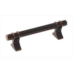 an old - fashioned bronze door handle on a white background with the words oil - rubbed bronze