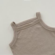 Mesh Cotton Bodysuit perfect for those summer days 100% Cotton Mesh Bodysuit, Cotton Bodysuit, Sleeveless Bodysuit, Beige Brown, Baby Romper, Stretchy Material, South Korea, Onesies, Spaghetti Strap