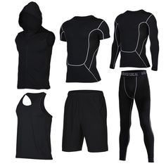 Product Description     Material: Polyester, Spandex  Neckline: O-Neck  Sleeve: Full  Decorations: Print/Colored Strips  Color: 9 Colors For Choice  Size: S / M / L / XL / XXL / XXXL  Features: Clothing Set, Elastic Clothing, Sports Clothing, Fitness Clothing, Breathable Clothing, Compression Suit  Item Type: Compression Suits  Material: Polyester, Spandex  Neckline: O-Neck  Sleeve: Full  Decorations: Print/Colored Strips  Color: 9 Colors For Choice  Size: S / M / L / XL / XXL / XXXL  Features: Compression Sportswear, Running Suit, Basketball Tricks, Compression Wear, Gym Tights, Breathable Clothes, Men Running, Mens Compression, Guys Clothing Styles