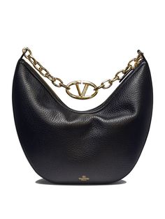 valentino-garavani-vlogo-moon-shoulder-bag-1724952684590463355-0 Moon Shoulder Bag, V Logo, Leather Cap, Black Shoulder Bag, Beach Tote Bags, Bag For Women, Leather Jewelry, Handbag Backpack, Mens Shoes Sneakers