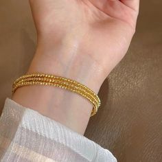 Style: INS Style Beads Design, Bead Designs, Design Fashion, Gold Bracelet, Bracelet, Beads, Fashion Design, Gold, Design