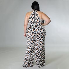 Elevate your style with our Plus Size Belted Halter Sleeveless Jumpsuit! Featuring a flattering halter neckline and belted waist, this jumpsuit is designed to enhance your curves. The sleeveless design keeps you cool and comfortable, while the included belt adds a touch of sophistication. Perfect for any occasion, feel confident and stylish in our jumpsuit! 93% Polyester 7% Spandex Machine Wash Brand Size Dress Bust Waist Hip XS 0-2 31-32.5'' 23-24'' 31-34" S 4--6 33-35'' 25-26'' 35-37" M 8--10 Sleeveless Belted Jumpsuit For Party, Belted Strapless Sleeveless Jumpsuit, Belted Strapless Jumpsuit, Overall Fashion, Night Out Style, Jumpsuit With Belt, Plus Size Belts, Shirt Jacket Men, Wide Leg Romper