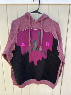 Nike Air Upcycled Purple Hoodie Winter Athleisure Hoodie For Outdoor Activities, Pink Long Sleeve Hoodie For Outdoor Activities, Athleisure Hooded Sweatshirt For Outdoor, Outdoor Athleisure Hooded Sweatshirt, Pink Hoodie For Outdoor Fall Activities, Athleisure Crew Neck Hoodie For Outdoor, Sports Hooded Jacket With Kangaroo Pocket For Fall, Pink Athleisure Hoodie For Outdoor, Fall Sports Hooded Jacket With Kangaroo Pocket