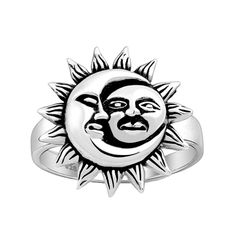 Big 925 Sterling Silver Sun Moon Ring Metal: 925 Sterling Silver Hallmark: 925 Top Width: 18mm Please select ring size from drop down menu. >Nickel Free >Tarnish Resistant >No Allergic reaction >30 days return policy ++Items come in a gift box ready to be gifted Please contact me if you have any questions about the jewelry you are interested in buying. My Shop: https://www.etsy.com/shop/banujewelryusa Follow BANU Jewelry on Facebook, Instagram and other social media sites to keep up to date with Celestial Silver Ring With Moon Charm, Spiritual Sterling Silver Rings With Moon Charm, Sterling Silver Moon Charm Ring, Silver Moon Shaped Celestial Ring, Silver Moon-shaped Celestial Ring, Sterling Silver Moon Shaped Celestial Rings, Sterling Silver Sun And Moon Design Jewelry, Celestial Moon Shaped Sterling Silver Rings, Sterling Silver Crescent Celestial Ring