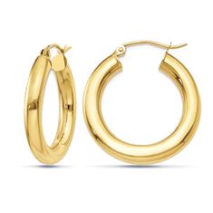 Embrace the enduring appeal of our 14K Gold 4mm Thick Classic Hoop Earrings – a must-have accessory that brings a touch of sophistication to your everyday look. Elevate your style with the timeless allure of these classic hoops.The 4mm thickness adds substance and durability to the hoops, making them a versatile and enduring addition to your jewelry collection. The warm glow of 14K gold enhances their classic charm, ensuring they remain a timeless accessory for any occasion. ✪ MATERIAL• 14K Gold Classic Round Huggie Earrings, Classic Huggie Earrings, Classic Hoop Earrings As Gift, Classic 14k Gold Huggie Earrings, Classic Tarnish Resistant Hoop Earrings, Classic Tarnish-resistant Hoop Earrings For Anniversary, Classic Small Hoop Earrings With Shiny Finish, Classic 14k Gold Hoop Earrings With Shiny Finish, Classic Hoop Huggie Earrings For Formal Occasions