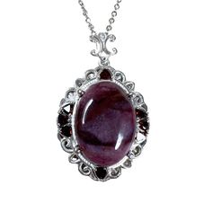 Karis Sterling 925 Purple Amethyst Cabochon Trilliant Faceted Pendant Necklace New, Never Worn. Part Of A Purchase From A Neighbor Who Was Liquidating Their Business. Ships In A Padded Envelope. Elegant Cabochon Amethyst Gemstones, Elegant Amethyst Cabochon Gemstones, Formal Amethyst Oval Cabochon Jewelry, Formal Amethyst Jewelry, Oval Cabochon, Formal Purple Cabochon Gemstones, Classic Amethyst Cabochon Jewelry, Formal Purple Oval Cabochon Jewelry, Fine Jewelry Amethyst Cabochon, Fine Jewelry Purple Cabochon