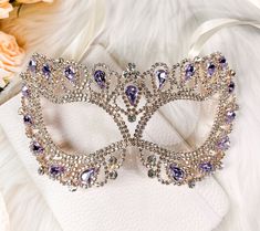 FREE SHIPPING + FAST SHIPPING + HIGH QUALITY DURABLE QUALITY: This Crystal Masquerade Mask is made of high-quality alloy and rhinestone diamond. They are manual workmanship, very comfortable to wear. ELEGANT DESIGN: The masquerade mask is encrusted shinny diamond rhinestone and crystal. The intricate and delicate are very glamorous, elegant and luxury. PRINCESS STYLE: You will be the center of attraction at party when you wear the princess style fancy mask. VARIOUS OCCASION: The masks are perfect for Masquerade party, Festivals, Carnival themed party, Formal balls, Halloween party, trick-or-treat, cosplay, Mardi Gras, theatrical plays, fashion shows, pageants, New Year's party, Prom, bridal showers and many other events and occasions. SHOP MORE STYLES https://happyjewelryworld.etsy.com Fancy Mask, Crystal Mask, Masquerade Ball Masks, New Year Wedding, Masquerade Ball Mask, Carnival Themed Party, Happy Jewelry, Gem Diamonds, Masquerade Party