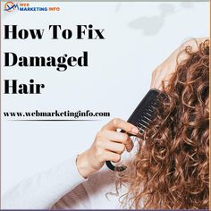 Learn how to fix damaged hair with our comprehensive guide. Explore proven tips, types, and home remedies to revive and nourish your hair for a stunning transformation. Our website provide you step-by-step tutorials to rejuvenate and strengthen your hair. Fix Damaged Hair, Repair Damaged Hair, Natural Hair Mask, Types Of Hair, Hair Damage, Strawberry Blonde Hair, Dull Hair, Damaged Hair Repair