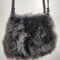 Nwt New With Tag Banana Republic Gray Shearling Black Leather Crossbody Bag A Truly Special Piece You'll Treasure For Seasons To Come: Our Luxe Leather Crossbody, Finished With Sumptuous Shearling. One Inner Zip Pocket. 10.5 X 9 X 4 Msrp $248 Sold Out Winter Faux Fur Shoulder Bag For Everyday Use, Winter Evening Shoulder Bag With Faux Fur Lining, Leather Bags With Faux Fur Trim For Everyday Use, Winter Leather Shoulder Bag With Faux Fur Lining, Faux Fur Shoulder Bag For Everyday Use, Black Faux Fur Shoulder Bag For Winter, Everyday Faux Fur Shoulder Bag With Fur Trim, Everyday Faux Fur Trim Shoulder Bag, Black Rectangular Shoulder Bag With Faux Fur Lining