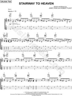 stairway to heaven sheet music for guitar