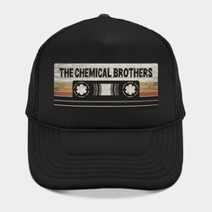 The Chemical Brothers Mix Tape -- Choose from our vast selection of Trucker hats to match with your favorite design to make the perfect custom graphic Hat. Customize your color! For men and women. Retro Snapback Hat With Letter Print, Retro Snapback Hat With Graphic Print, Retro Letter Print Snapback Hats, Retro Graphic Print Hat One Size Fits Most, Retro Flat Brim Hat With Letter Print, Vintage Black Snapback Hat With Letter Print, Retro Adjustable Snapback Hat With Graphic Print, Retro 5-panel Hat With Letter Print, Hip Hop Hat With Graphic Print And Curved Brim