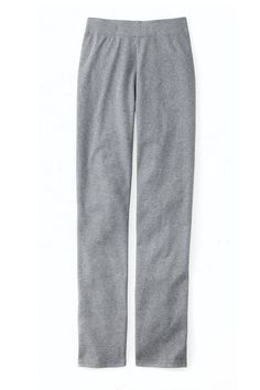 Soft, durable cotton pairs with superior stretch in these relaxed fit pants. You’ll love them for their all-day comfort and shape-retaining good looks! Imported. | Women's Endless Comfort Slim-Leg Pull-On Pants - Mid Heather Grey - 2X - Plus Size Relaxed Fit Pants, Lady Grey, Coldwater Creek, Full Figured, Slim Leg, Pull On Pants, Lounge Pants, Petite Size, Slim Legs