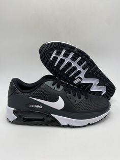 Nike Air Max 90 G Black White Anthracite Shoes (CU9978 002)  Men's Size 12.5 Item is 100% Authentic Guaranteed Condition of Box:   Original Box  Condition of Item:  Brand New and Never Worn Listing Images Colors might have a slight variation due to lighting. Please review listing images before purchasing. Our Customer Service We strive to describe our inventory to the best of our knowledge. Questions or concerns before purchasing are welcomed and will be answered as fast as possible. If by any circumstance a mistake is made, please contact us first before leaving feedback.Shipping All items are shipped in a box.International Shipping:  We do ship to international addresses using eBay's Global Shipping Program. Buyers are responsible for any international customs, taxes and duties that may Nike Air Max Sports Shoes Fade-resistant, Nike Air Max For Sports With Fade-resistant Feature, Nike Air Max Fade-resistant Sports Shoes, Nike Air Max With Synthetic Material, Black Fade-resistant Nike Air Max, Black Fade-resistant Synthetic Nike Air Max, Black Nike Air Max For Jogging, Nike Air Max Dynamic Black Synthetic Shoes, Nike Air Max Black Dynamic Synthetic Shoes