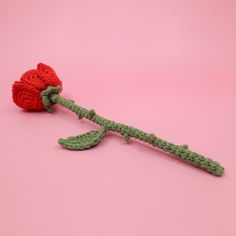 Pattern can be downloaded immediately after purchase

A rose by any other hook would smell as sweet. In this lesson we’ll be crocheting a life-sized rose flower. This pattern requires a few sewn together pieces, and using a wire in the body to make it pose-able and able to wrap around surfaces!

*Includes full length video tutorial so you never miss a stitch!* Rose Thorns, Crochet Rose, Life Size, Rose Flower, Crochet Necklace, Crochet Patterns, Crochet, Pattern