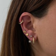 Feel like you hit the jackpot with the Celeste Earrings! These lightweight X studs are perfect for any day of the week. Keep it simple and stylish with these beauties. Trendy Cartilage Earrings As Gift, Everyday Pierced Ear Cuff, Huggie Plug Earrings As Gift, Trendy Ear Wire Piercings As A Gift, Trendy Pierced Huggie Earrings, Trendy Ear Climbers As A Gift, Trendy Single Huggie Earring, Trendy Tarnish Resistant Cartilage Earrings As Gift, Trendy Tarnish Resistant Cartilage Earrings