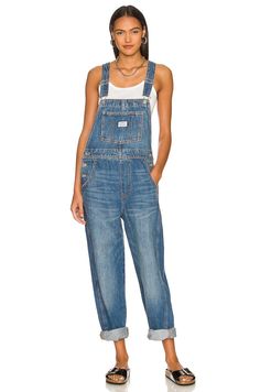 Levi's Women's Premium Vintage Overalls, On Hiatus Size Medium. Some are marked with $128, some are marked with $138. New, with tags. Please be advised that they have a relaxed fit and might run a bit larger. First button row across is approx. 17.5 in Third button row across is approx. 19.5 in Actual colors may vary. This is due to the fact that every computer monitor has a different capability to display colors and that everyone sees these colors differently. I try to edit my photos to show the item as life-like as possible, but please understand the actual color may vary slightly from your monitor. I cannot guarantee that the color you see accurately portrays the true color of the product. Levi Overalls, Levis Overalls, Granola Outfits, Vintage Overalls, Edit My Photo, On Hiatus, Levis Women, Denim Design, Denim Overalls