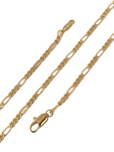 The Figaro Chain Necklace is a timeless icon! This dainty gold piece is the OG standout of the chain world, still reigning as the top choice for both men and women. It perfectly embodies the essence of a classic Figaro necklace. Is there anything this chain can't do? Available in 24K gold or rhodium plating over steel Patent plating & sealant technology to ensure durability and long lasting wear Made in Los Angeles, CA | Nickel & Lead Free Classic Gold Figaro Chain Necklace, Figaro Necklace, Figaro Chain Necklace, Figaro Chains, Figaro Chain, Gold Piece, Chain Lengths, Rhodium Plated, Chain Necklace