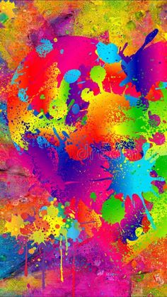 colorful paint splattered on a wooden surface royalty illustration stock images and clippings