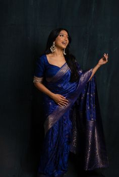 Product Will Dispatch within 1 - 2 Weeks Delivered Within: UK – 3 to 5 working days. Europe – 5 to 7 working days. Canada ,Usa & Asia – 7 to 9 working days. DESCRIPTION PRE ORDER - Navy Blue Banarasi Saree Design & Work : Floral Colour : Navy Blue Saree Royal Blue Kanchipuram Saree, Dark Blue Pattu Saree, Blue Silk Saree Blouse Designs, Electric Blue Saree, Royal Blue Banarasi Saree, Navy Blue Banarasi Saree, Blue Banarasi Saree, Royal Blue Saree, Navy Blue Saree