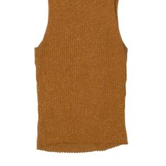 Item is in good used condition. Includes Original Tag. >Size: S >Armpit To Armpit: 13" >Armpit To Cuff: N/A" >Collar To Hem: 20" Fitted Winter Tank Top, Brown Ribbed Sleeveless Top, Sleeveless Ribbed Brown Top, Brown Ribbed Sleeveless Tank Top, Fitted Brown Sweater Vest, Fitted Brown Sleeveless Sweater Vest, Roll Neck, Urban Outfitters, Tights