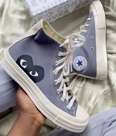 Converse Cdg, Converse Collection, Cute Converse Shoes, Cute Converse, Cute Sneakers, High Top Sneaker