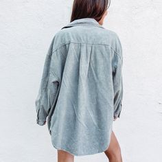 - 100% Cotton - Washed grey color - True to size with an oversized fit - Model is pictured in a size small Grey Color, Fitness Models, Casual Dress, Gray Color, Size Small, Grey, Color