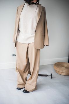 Wool Pants Suit Trousers Wide Wool Trousers High Waist | Etsy Spring Wool Wide Leg Workwear Pants, Wool Wide Leg Pants For Workwear In Spring, Spring Wool Wide Leg Pants For Workwear, Winter Wide Leg Workwear Pants In Solid Color, Relaxed Fit Wide Leg Pants For Work In Winter, Beige Winter Workwear Pants, Beige Wide-leg Pantsuit For Fall, Modern Skirt, Comfy Skirt