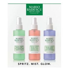 Mix and match your mists to you and your skin’s mood. Mario Badescu Facial Spray, Peel Pads, Mario Badescu Skin Care, Highlights Brown Hair, Facial Spray, Mario Badescu, Face Mist, Facial Mist, Shampoos