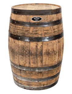 Genuine, used Jack Daniel whiskey barrel. Constructed from 100% natural white American oak. Barrel features reinforced steel hoops and features vents to allow for "breathing" of the barrel. Recycled product - made in the USA. Real Wood Products Round 26-in W Extra Large Brown Wood Rustic Whiskey Barrel | B320 Beer Barrel Table, Whiskey Barrels For Sale, Wine Barrels For Sale, Whiskey Barrel Decor, Used Whiskey Barrels, Whiskey Barrel Bar, Whiskey Barrel Planter, Wine Barrel Decor, Jack Daniels Whiskey Barrel