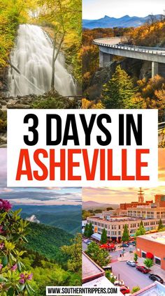 3 Days in Asheville Beautiful Apartments, Fall Travel