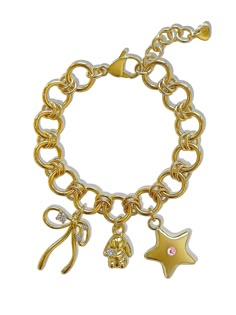 Sweet as can be ౨ৎ Introducing the 'MIFFY' charm bracelet - featuring a precious ribbon bow, bunny, and puffed star pendant, this accessory is bound to become a treasured piece in your jewelry collection. Trust us, compliments are waiting... Made with 18K gold plated over brass chain and components, 18K gold plated over brass and cubic zirconia pendants. Waterproof & rust-free. Available in lengths 6", 7", 8", 9". All lengths include a 1" extension chain. Handmade with love in Los Angeles. Miffy Charm, Preppy Jewelry, Jewellery Art, Wrist Jewelry, Jewelry Accessories Ideas, Dope Jewelry, Gold Charm Bracelet, Gold Charm Necklace, Girly Accessories