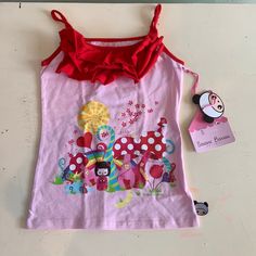 Adorable Canadian Boutique Designer Servane Barrau Tank Nwt Sz 8-10y. Smoke Free, 1 Doggie Jump Scare, Neon Tank Top, Boys Tank Tops, Tommy Hilfiger Baby, Kawaii Shirts, Old Navy Tank Tops, Lace Sleeveless Top, Yellow Tank Top, Purple Tank Top