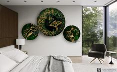 Emerald Green and Gold Leaf Abstract Set of Three Paintings on round canvas,Textured painting, Round Сanvas art, Large wall art, Modern Art, Artwork for Home, Office painting by Victoria Stepanovska by Victoria's Art Design on Etsy. I can offer Original Oil Painting Abstract on canvas, Wall Art, Gallery Wrap and Stretched Canvas. 100% hand painted oil painting on artist grade. Real Oil Paints, Real Art. Each oil painting is created by hand using only the finest canvas and oil paints available!