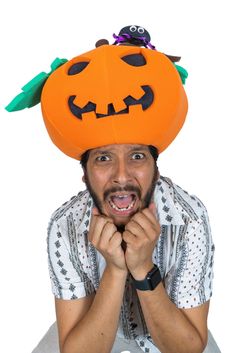 "Get this Awesome Jack o Lantern Hat Today! This Jack o Lantern Hat will definitely make you stand out at your next Party, Wedding, Corporate Event, Birthday, Quinceanera, or Halloween Party! Product Details: ✓Made in the USA ✓Handmade ✓High Quality Foam ✓One Size Fits Most ✓Customizable to your preferences \"This is where your party starts\". Give your next party a new life and rediscover your youth with Foam Party Hats. Foam Party Hats Guarantee At Foam Party Hats we believe our hats help brin Spooky Hats For Halloween Costume Party, Adjustable Halloween Costume Hats And Headpieces, Playful Halloween Costume Hat, Spooky Halloween Costume Hats And Headpieces, Novelty Halloween Costume Hats And Headpieces, Novelty Mini Hats For Halloween, Halloween Novelty Mini Hats, Novelty Costume Hats And Headpieces For Halloween, Halloween Novelty Mini Costume Hat