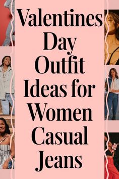 💖 Make this Valentine’s Day unforgettable with these jaw-dropping Valentines Day outfit ideas for women casual jeans! Whether you're going for a cozy date night or a fun outing, these chic jeans ensembles will keep you looking fabulous. Pair your favorite jeans with a romantic blouse, stylish jacket, and cute accessories to complete the look. Get ready to sweep your date off their feet with your impeccable style! 👖💘🌹