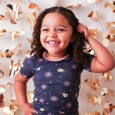 Get ready to light up the night with our Fireflies Pajama set! Made from ultra-soft bamboo fabric, these short sleeve PJs will keep your little ones cozy and snuggly all night long. Plus, the playful firefly print adds a touch of whimsy to their bedtime routine. 93% Bamboo; 7% Spandex Wash cold with like colors; stays soft wash after wash Fits snug; not treated with flame retardants Playful Fitted Short Sleeve Sleepwear, Playful Short Sleeve Sleepwear For Playtime, Fun Short Sleeve Sleepwear For Sleepover, Cute Short Sleeve Tops For Bedtime, Fun Short Sleeve Loungewear Set, Fun Short Sleeve Sleepwear For Pajama Party, Fun Short Sleeve Bedtime Tops, Playful Short Sleeve Bedtime Sets, Fitted Short Sleeve Sets For Bedtime