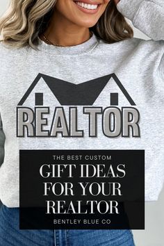 realtor thank you gift, gift ideas for your realtor, real estate appreciation, closing gift ideas, thank you to, custom realtor, custom realtor brand, custom realtor logo, personalized realtor, sweatahirt with name, shirt with name, business owner sweatshirt, gift for realtor birthday, custom christmas gift for realtor, resl estate agent broker gifts, mortgage lender gift Ideas, gift for her, gift for him, mom realtor, sister realtor, best friend realtor, girlfriend realtor, christmas gift ideas Gift For Realtor At Closing Thank You, Real Estate Agent Outfits, Real Estate Buyers Guide, Gift For Realtor, Realtor Social Media, Real Estate Buyers, Medical Outfit