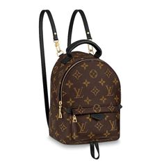 Rep 1:1 Features: Nicolas Ghesquière gave a surprising twist to the backpack, turning a utilitarian staple into this trendy and oh-so-covetable city bag. The sweet Mini version in soft Monogram canvas sports a multi-positional strap for cross-body wear. 6.69 x 8.66 x 3.94 inches (Length x Height x Width) 19 x 29 x 10 cm ( length x height x width ) 7.4 x 11.9 x 3.9 inches Monogram coated canvas Soft calfskin trim with foam backing Leather scarf loop Padded leather top handle 2 adjustable padded s Mochila Louis Vuitton, Τσάντες Louis Vuitton, Louis Vuitton Palm Springs Mini, Boutique Louis Vuitton, Louis Vuitton Palm Springs, Palm Springs Mini Backpack, Leather Scarf, Pochette Louis Vuitton, Brown Luxury