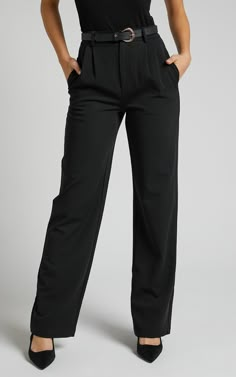 Women’s Dress Pants, Black Suit Pants Women, Black Tailored Pants, Formal Trousers Women, Black Tailored Trousers, Tailored Pants Women, Formal Pants Women, Black Trousers Women, Long Pants Outfit