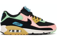 Nike Air Max 90 Atomic Pink Solar Flare (W) - CT1891-600 Nike Air Max 90 Pink, Colorful Sneakers Women, Pink Nike Air Max For Streetwear, Sporty Pink Nike Air Max, Sporty Pink Nike Air Max Sneakers, Pink Nike Air Max Synthetic Sports Shoes, Nike Shoes Women Fashion, Custom Sneakers Diy, Air Shoes